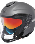Unisex Motorcycle Helmet Lightweight ABS Dual Visor Aerodynamic Design 14