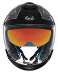 Unisex Motorcycle Helmet Lightweight ABS Dual Visor Aerodynamic Design 2