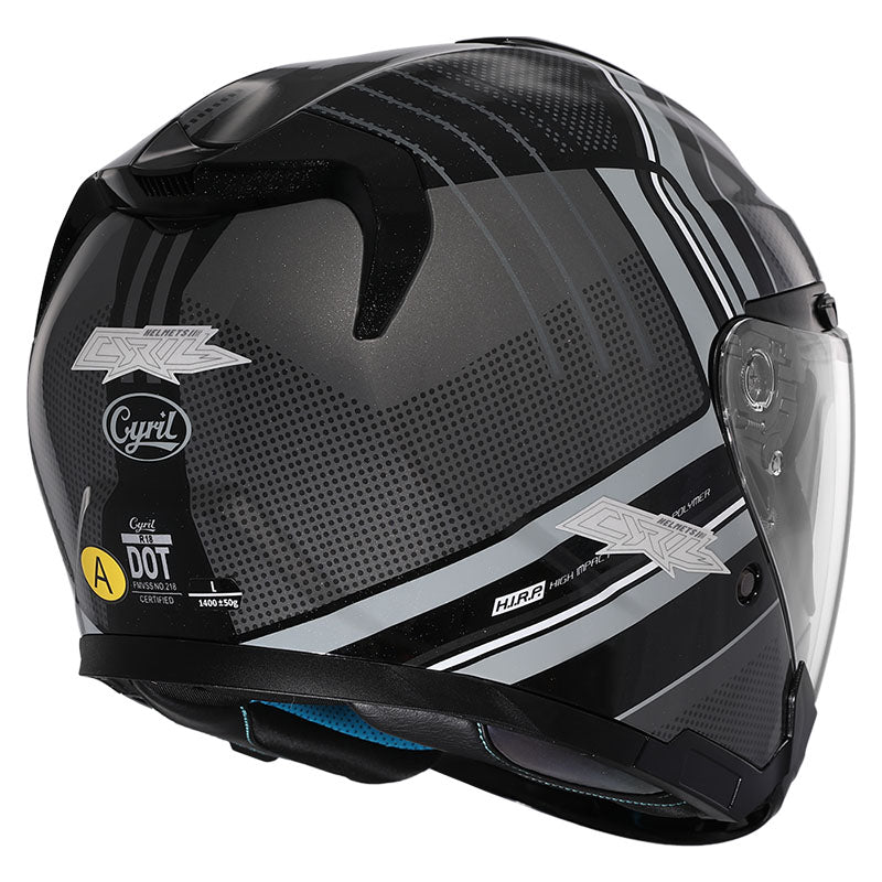 Unisex Motorcycle Helmet Lightweight ABS Dual Visor Aerodynamic Design 5