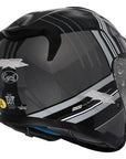 Unisex Motorcycle Helmet Lightweight ABS Dual Visor Aerodynamic Design 5