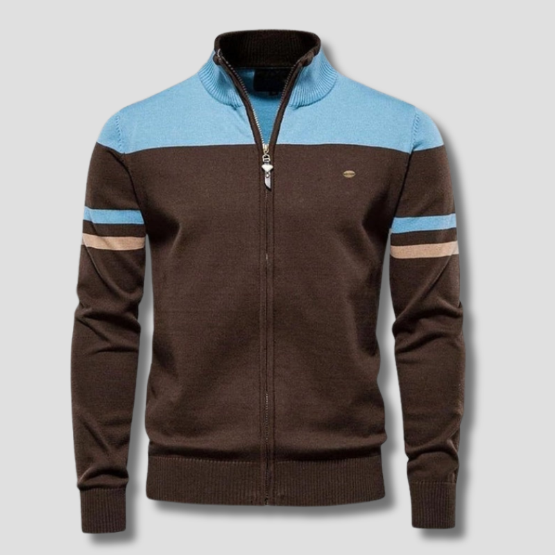 UrbanZip - Retro Zip-Up Hoodie for Fashion and Comfort 1