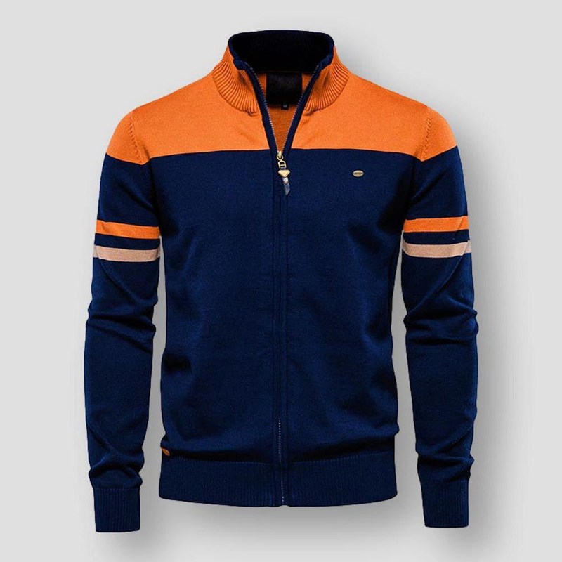 UrbanZip - Retro Zip-Up Hoodie for Fashion and Comfort 2