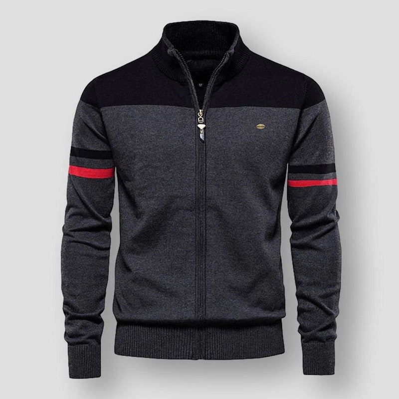 UrbanZip - Retro Zip-Up Hoodie for Fashion and Comfort 3