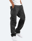 UtilityFlex | Men’s Relaxed Fit Cargo Pants with Multi-Pocket Design 0