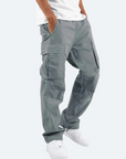 UtilityFlex | Men’s Relaxed Fit Cargo Pants with Multi-Pocket Design 1