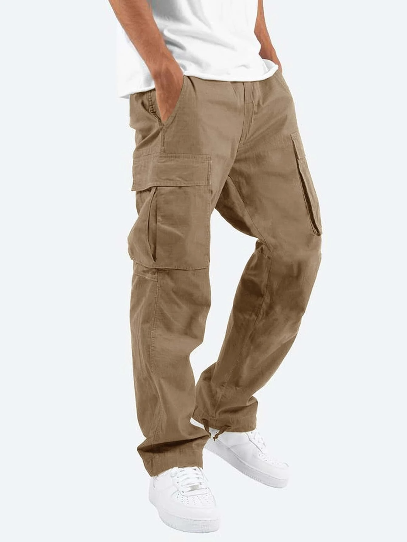 UtilityFlex | Men’s Relaxed Fit Cargo Pants with Multi-Pocket Design 2