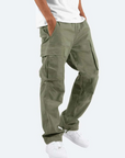 UtilityFlex | Men’s Relaxed Fit Cargo Pants with Multi-Pocket Design 3