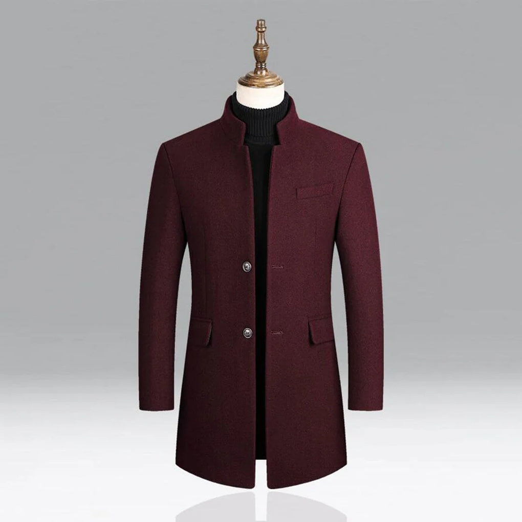 Valen | Classic Wool Coat for Men – Timeless Formal Layer 0