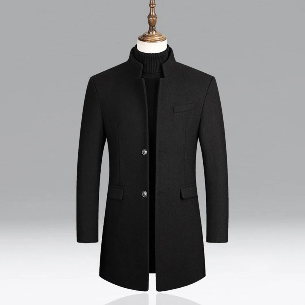 Valen | Classic Wool Coat for Men – Timeless Formal Layer 1