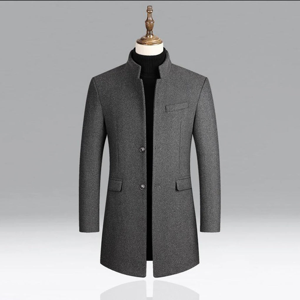 Valen | Classic Wool Coat for Men – Timeless Formal Layer 3