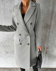 Valeria | Elegant Women's Long Trench Coat with Timeless Comfort 2
