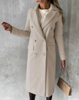Valeria | Elegant Women's Long Trench Coat with Timeless Comfort 4