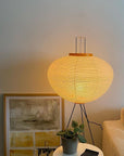 Valorae | Elegant Japanese Inspired Rice Paper Floor Lamp 2