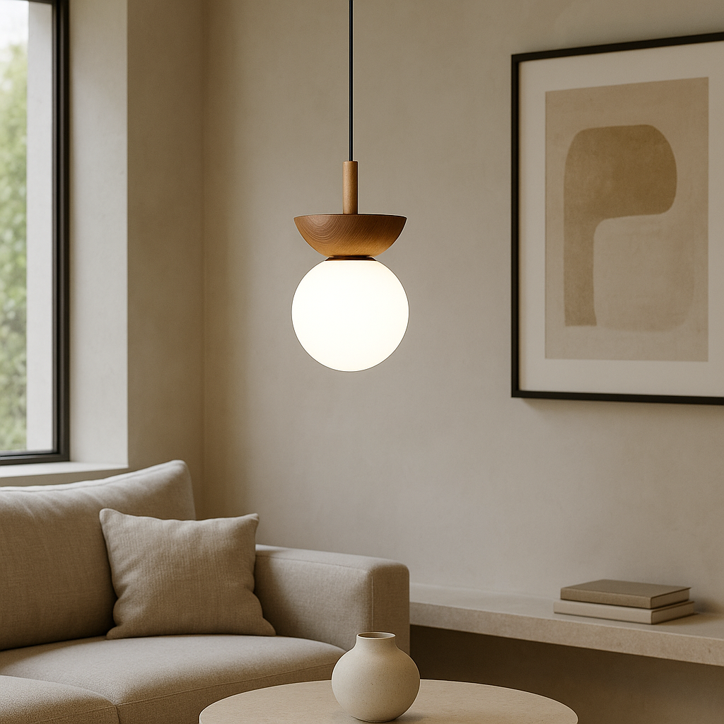 Valura | Classic Simplicity of Japandi Pendant Lamp - Natural Look 4