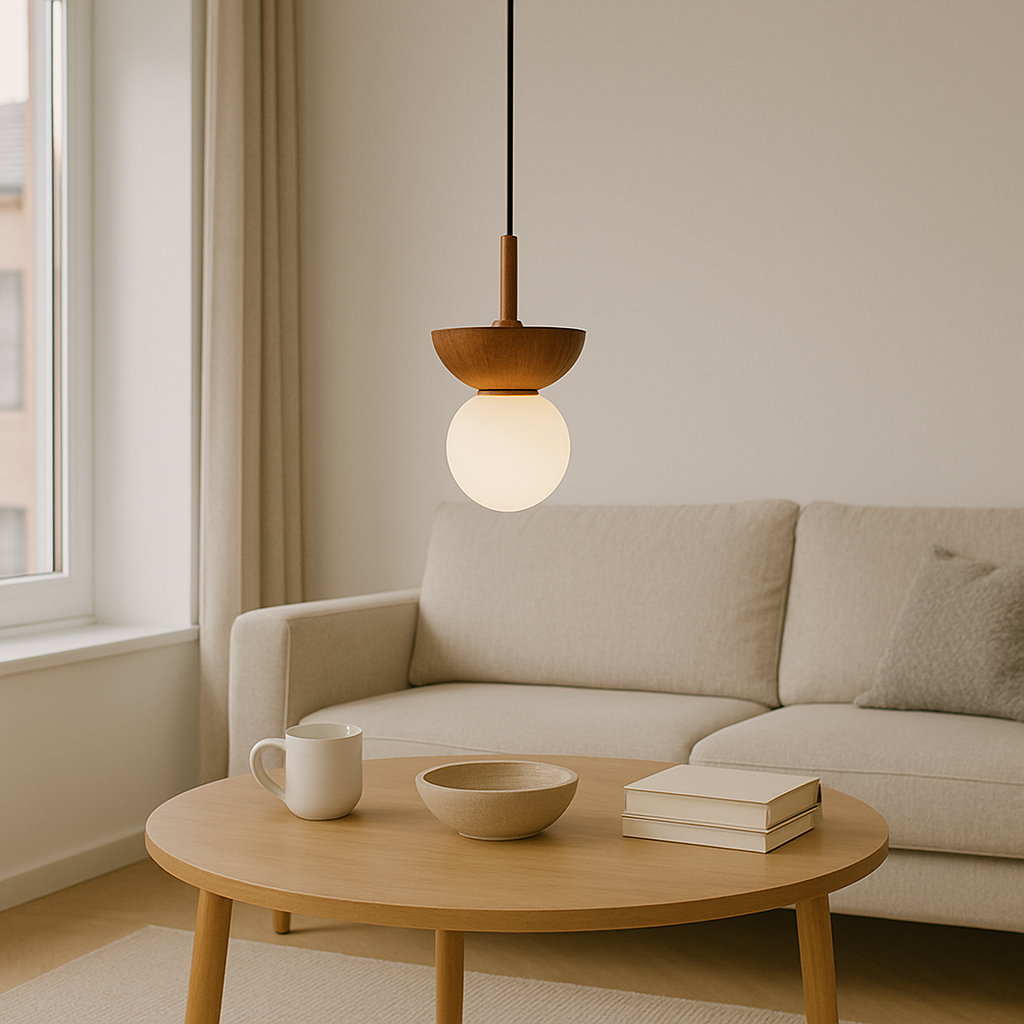 Valura | Classic Simplicity of Japandi Pendant Lamp - Natural Look 7