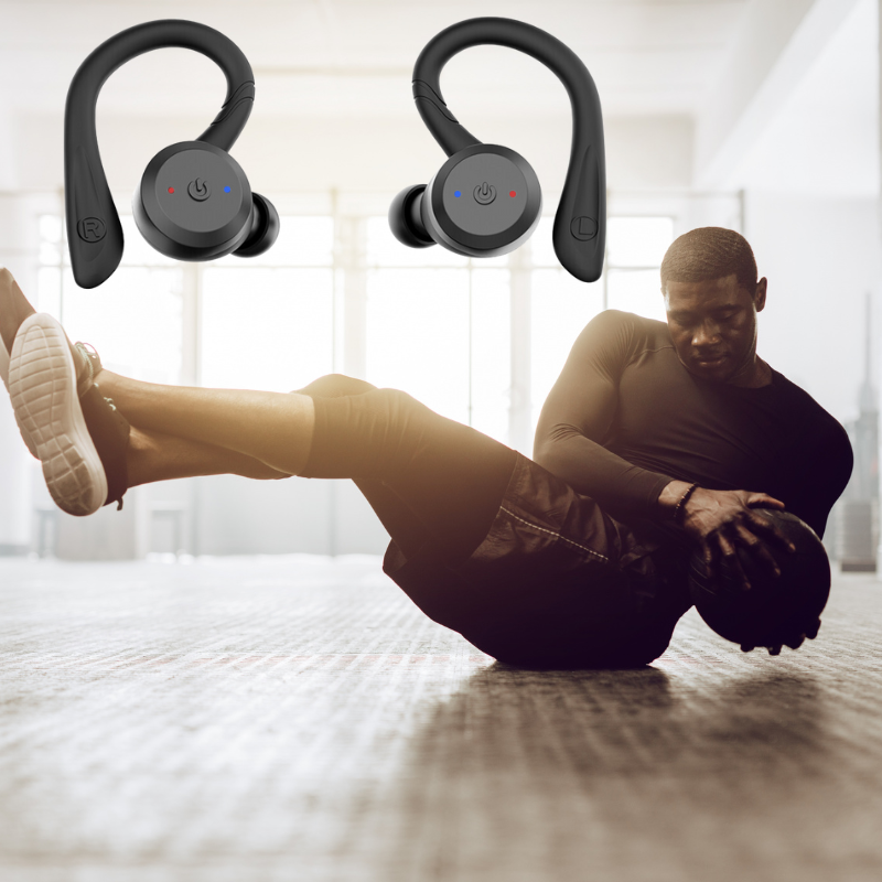 VegaWave | Durable Waterproof Bluetooth Wireless Sports Earbuds 20-Hour Playtime 3