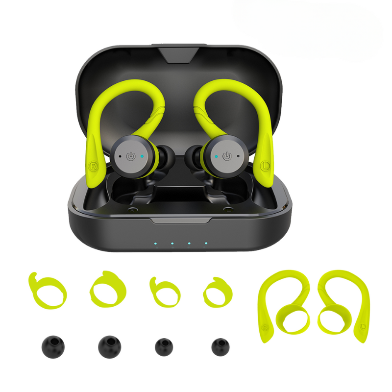 VegaWave | Durable Waterproof Bluetooth Wireless Sports Earbuds 20-Hour Playtime 4