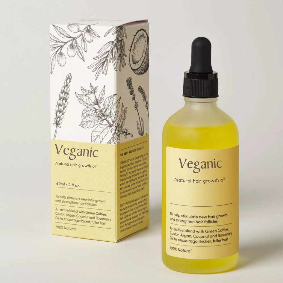 Veganic Glow - 100% Natural Hair Growth Oil 0