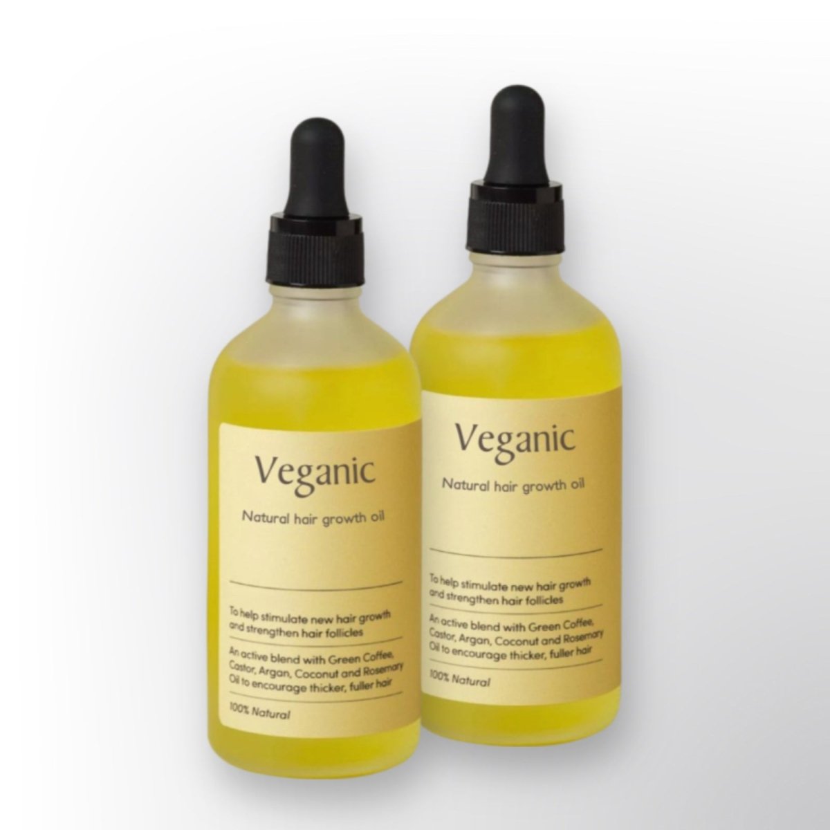 Veganic Glow - 100% Natural Hair Growth Oil 3
