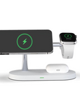 VeloCharge | Stylish Multi-Device Wireless Charging Station with LED Light 4