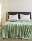 VelvetNest | Luxurious Soft Thick Waffle Jacquard Blanket 2