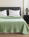 VelvetNest | Luxurious Soft Thick Waffle Jacquard Blanket 4