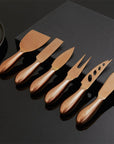 VeneziaCraft | Elegant Practical Stainless Steel Cheese Knife Set 4