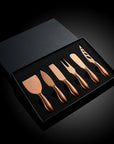VeneziaCraft | Elegant Practical Stainless Steel Cheese Knife Set 8