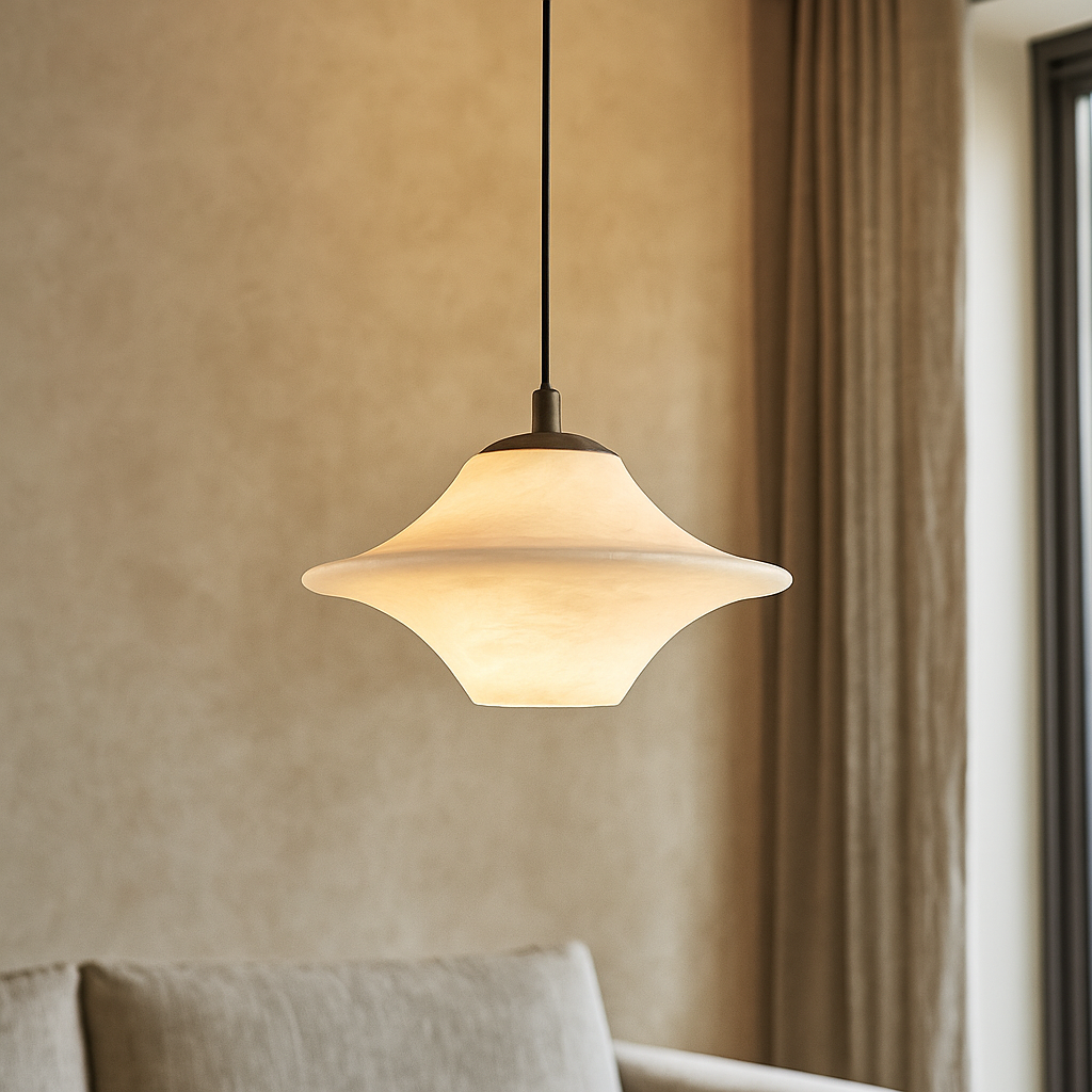Venyra | Refined Natural Marble Pendant Lamp 0