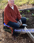 VerdantEase | Ergonomic Adjustable Gardening Chair with 360° Rotation 5