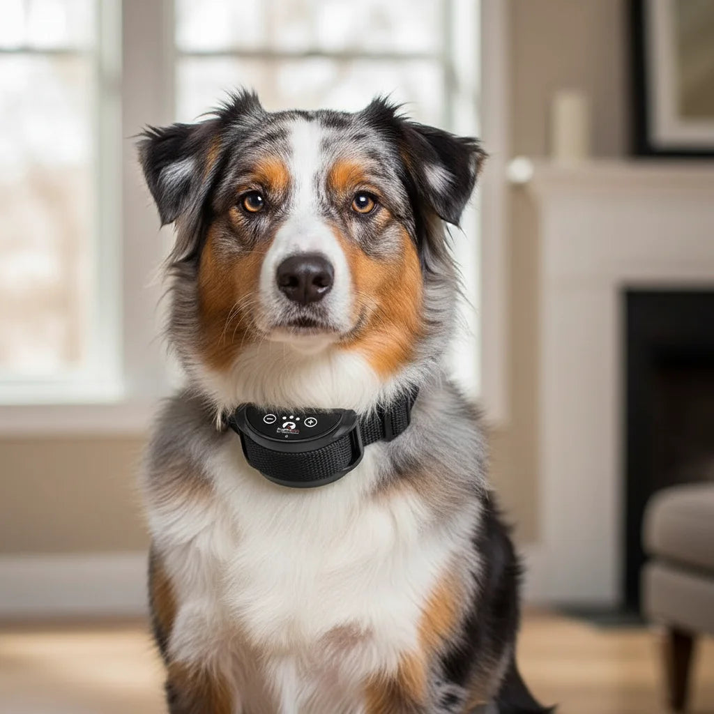 VibeControl Bark Collar | Rechargeable Anti-Bark Collar with Adjustable Vibration Levels – Waterproof Training Device 1