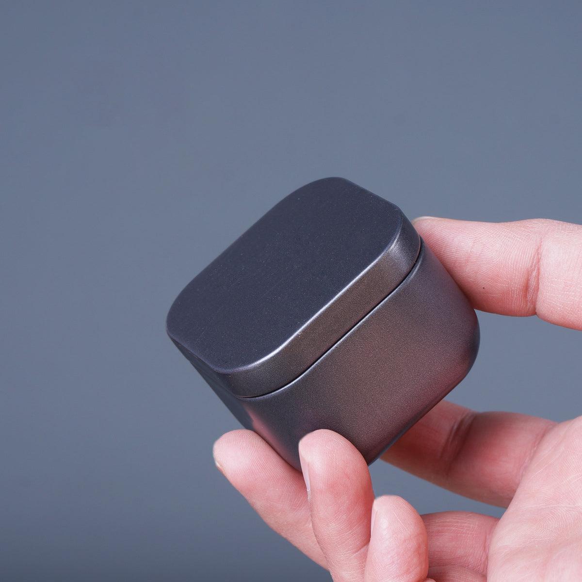 VibrantMetal | Stylish Versatile Small Storage Box for Tea and Snacks 0