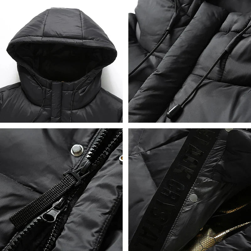 Victor | Durable Nylon Down Coat for Men 4