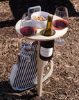 VinoTable | Elegant Portable Folding Outdoor Wine Table 5