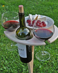 VinoTable | Elegant Portable Folding Outdoor Wine Table 6