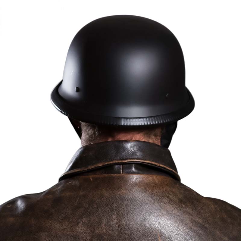Vintage Half Face Motorcycle Helmet – ECE and DOT Approved, Removable Liner, Lightweight ABS, Enhanced Airflow, Quick-Release Buckle 3