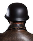 Vintage Half Face Motorcycle Helmet – ECE and DOT Approved, Removable Liner, Lightweight ABS, Enhanced Airflow, Quick-Release Buckle 3