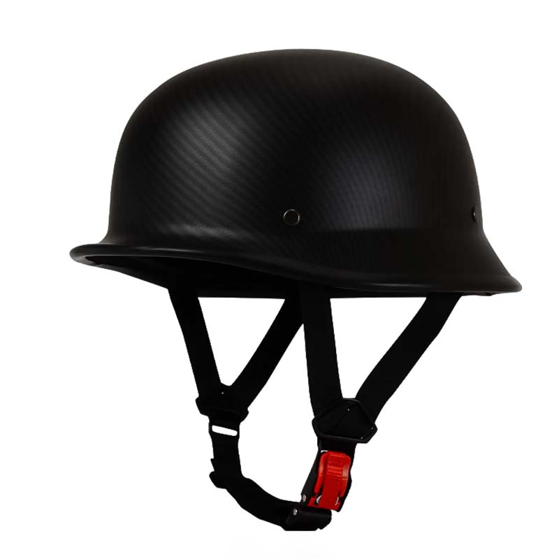 Vintage Half Face Motorcycle Helmet – ECE and DOT Approved, Removable Liner, Lightweight ABS, Enhanced Airflow, Quick-Release Buckle 6