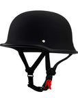 Vintage Half Face Motorcycle Helmet – ECE and DOT Approved, Removable Liner, Lightweight ABS, Enhanced Airflow, Quick-Release Buckle 8
