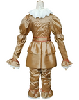 Vintage Long Sleeve Halloween Clown Costume | Ruffle Detail 3