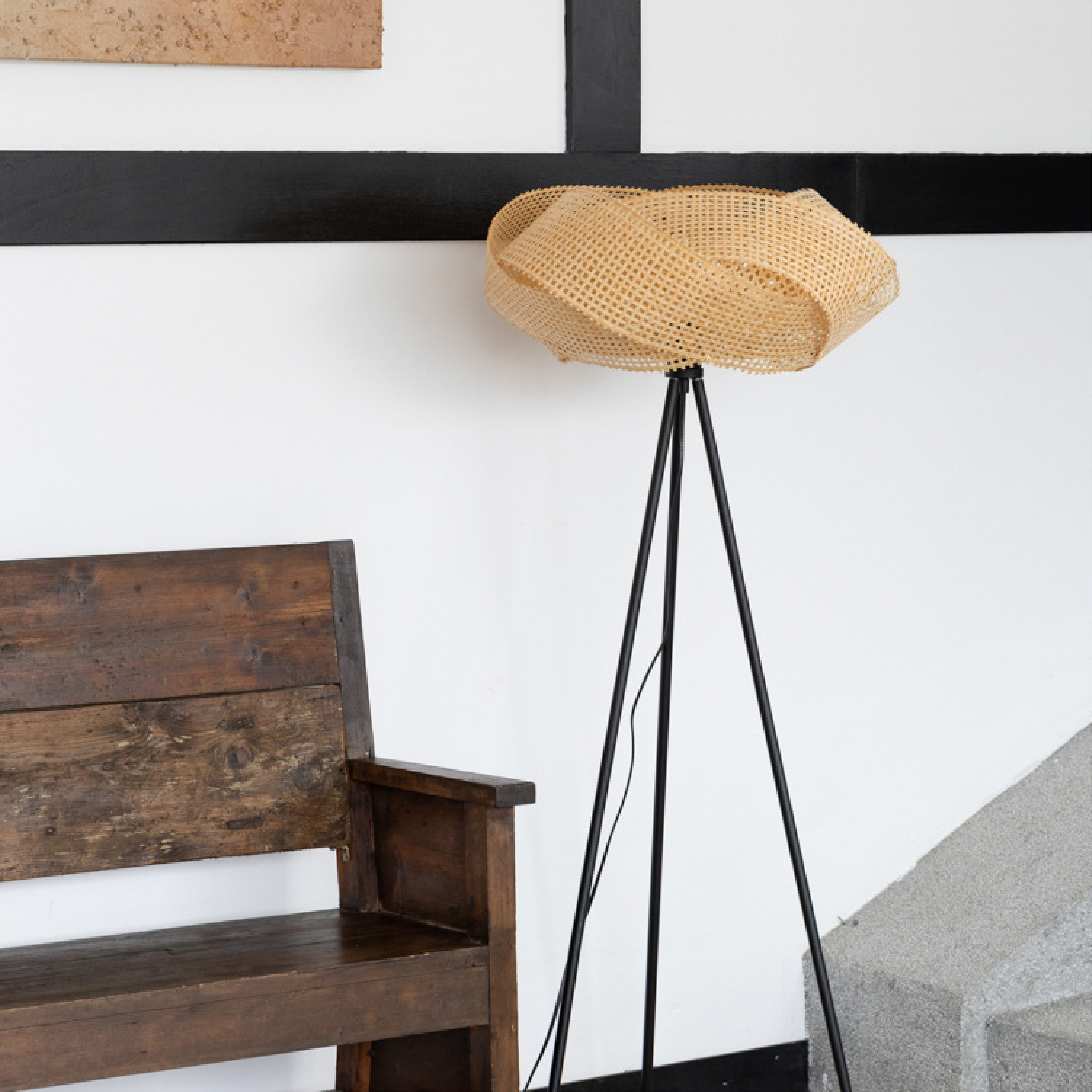 Vintra | Artistic Bamboo Floor Lamp 0