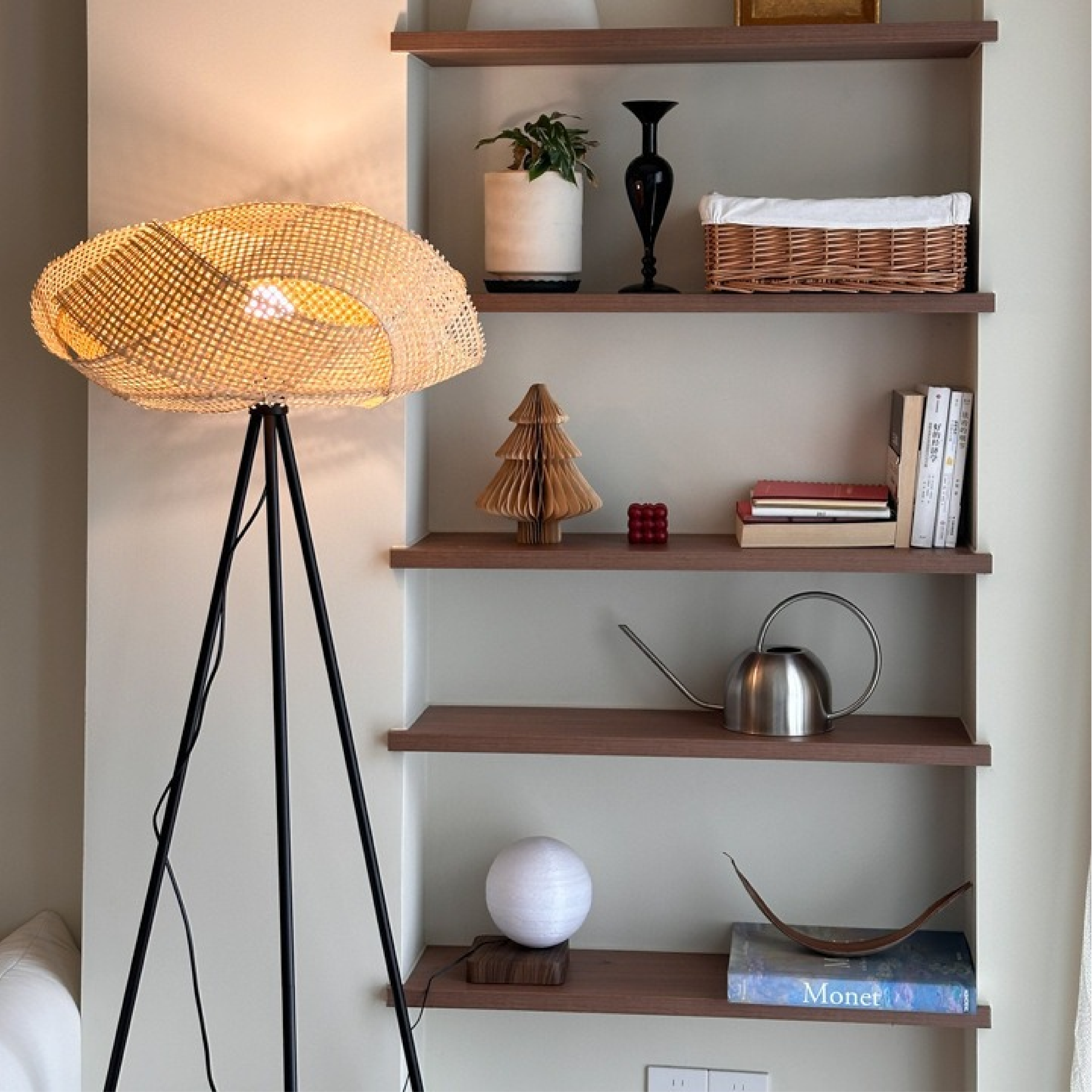 Vintra | Artistic Bamboo Floor Lamp 1