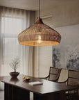 Vionel | Vintage Wicker Rattan Hanging Lamp 0