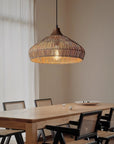 Vionel | Vintage Wicker Rattan Hanging Lamp 3