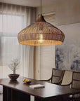 Vionel | Vintage Wicker Rattan Hanging Lamp 4