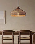 Vionel | Vintage Wicker Rattan Hanging Lamp 5