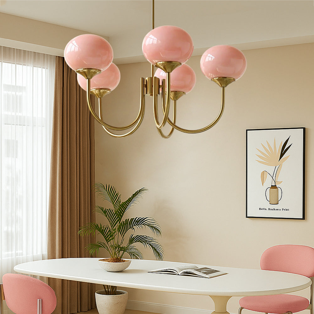Viora | Timeless Marshmallow Chandelier wiith Sophisticated Elegance 3
