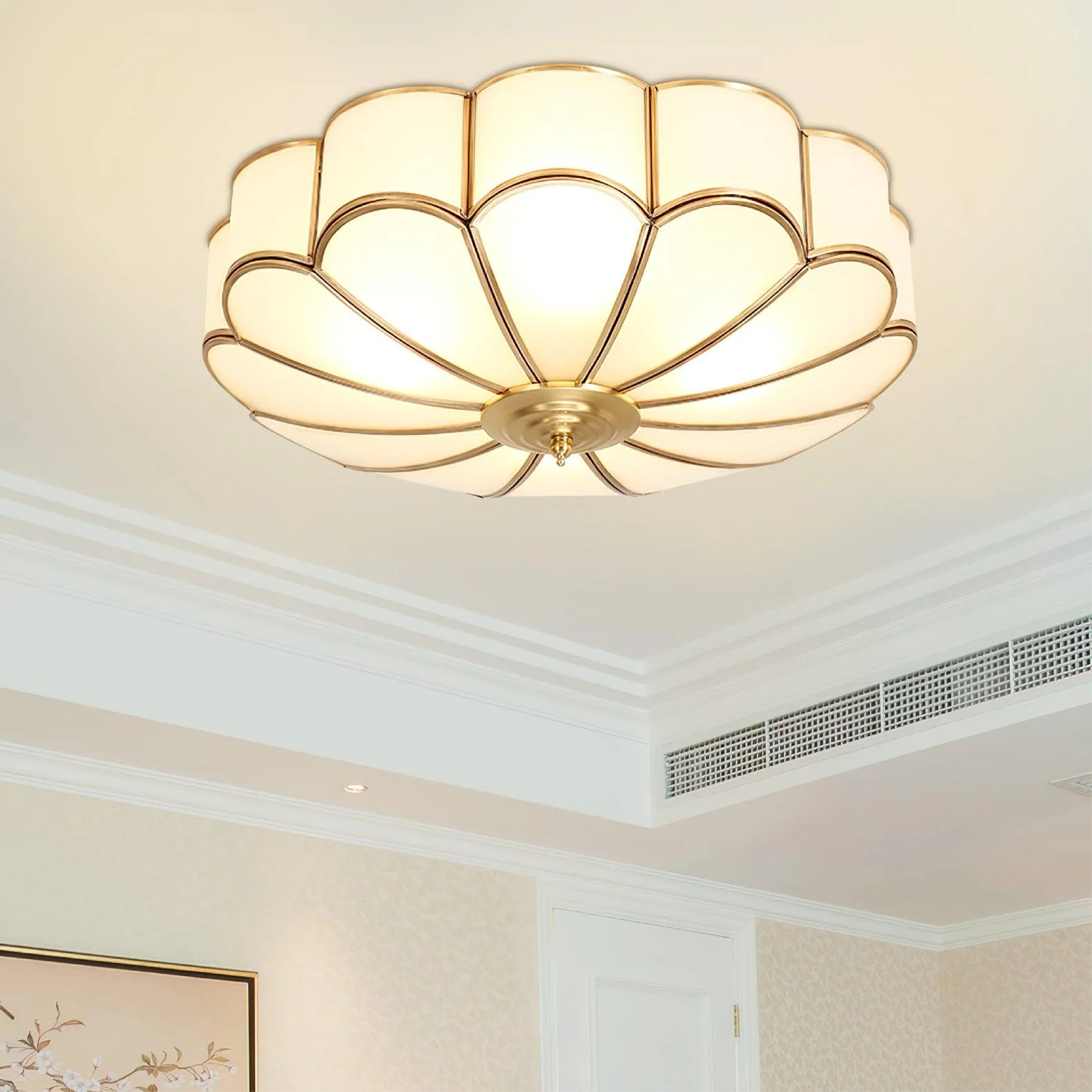 Vitasphere | Sculptural Flower-shaped Glass Ceiling Lamp 2