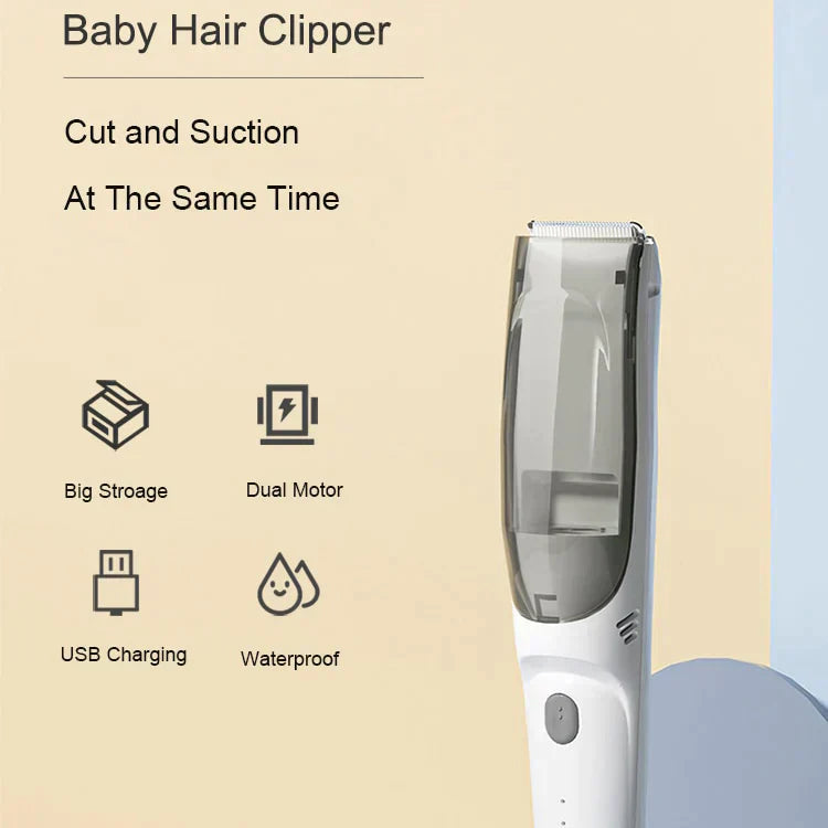 Vivolux | Ultra-Quiet Child-Friendly Vacuum Hair Trimmer 4