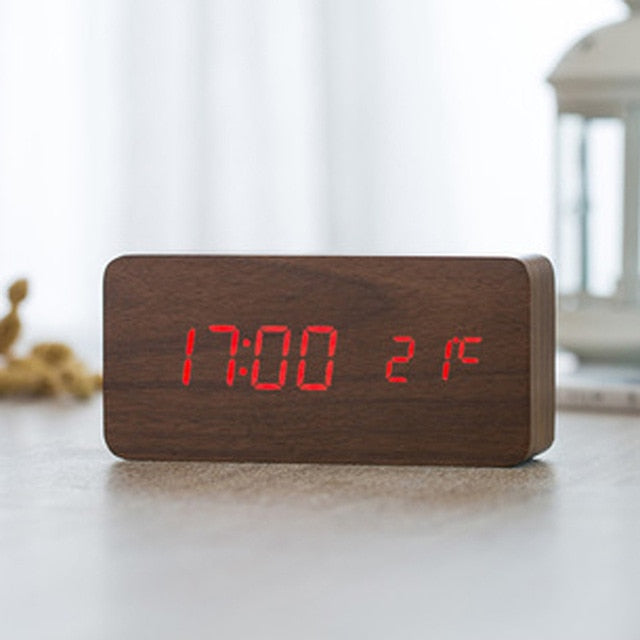 VoiceRise - Nordic Digital LED Alarm Clock 11
